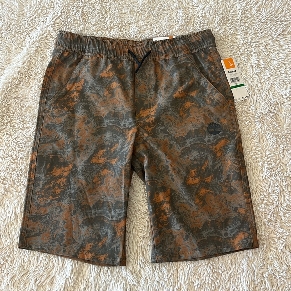 Timberland camp board shorts size 14/16 or large NWT